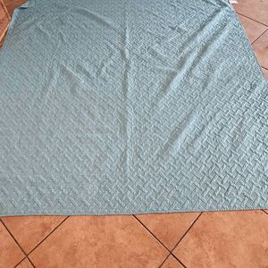 eal Quilted Coverlet 82 X 83" Full Sze Bedding Blanket